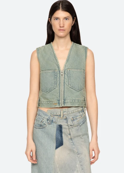 Sea New York Alba Vest|Women Tops