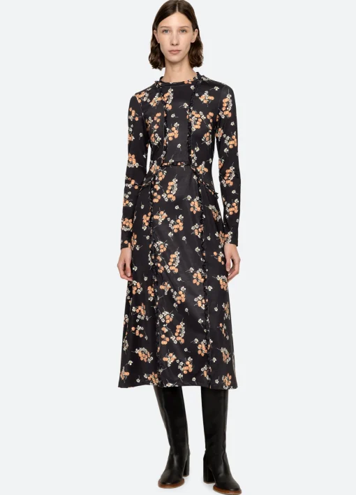 Sea New York Cerise L/S Dress|Women Dresses