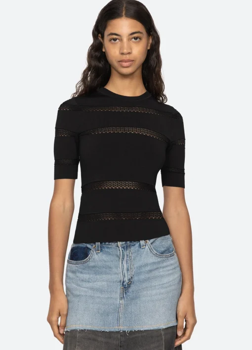 Sea New York Devon S/S Top|Women Sweaters|Tops