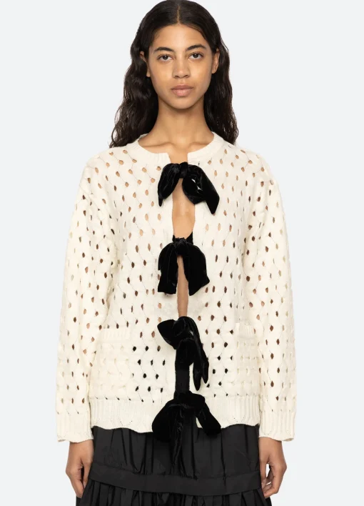 Sea New York Leia L/S Cardigan|Women Sweaters|Tops