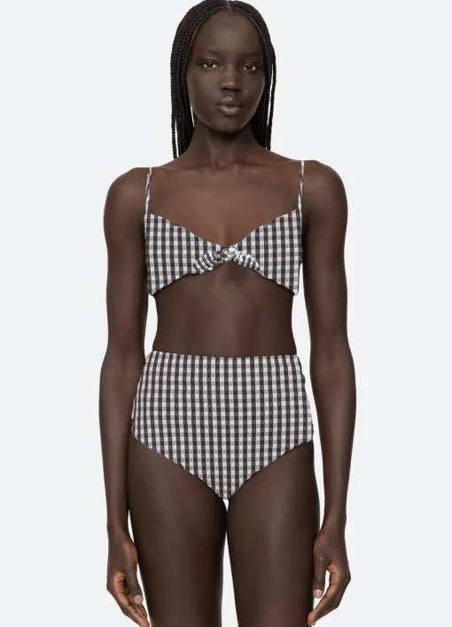 Sea New York Pucker Bikini Top|Women Swimwear