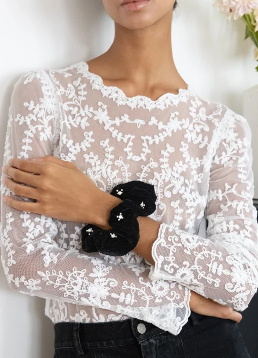 Sea New York Velvet Scrunchie|Women Accessories