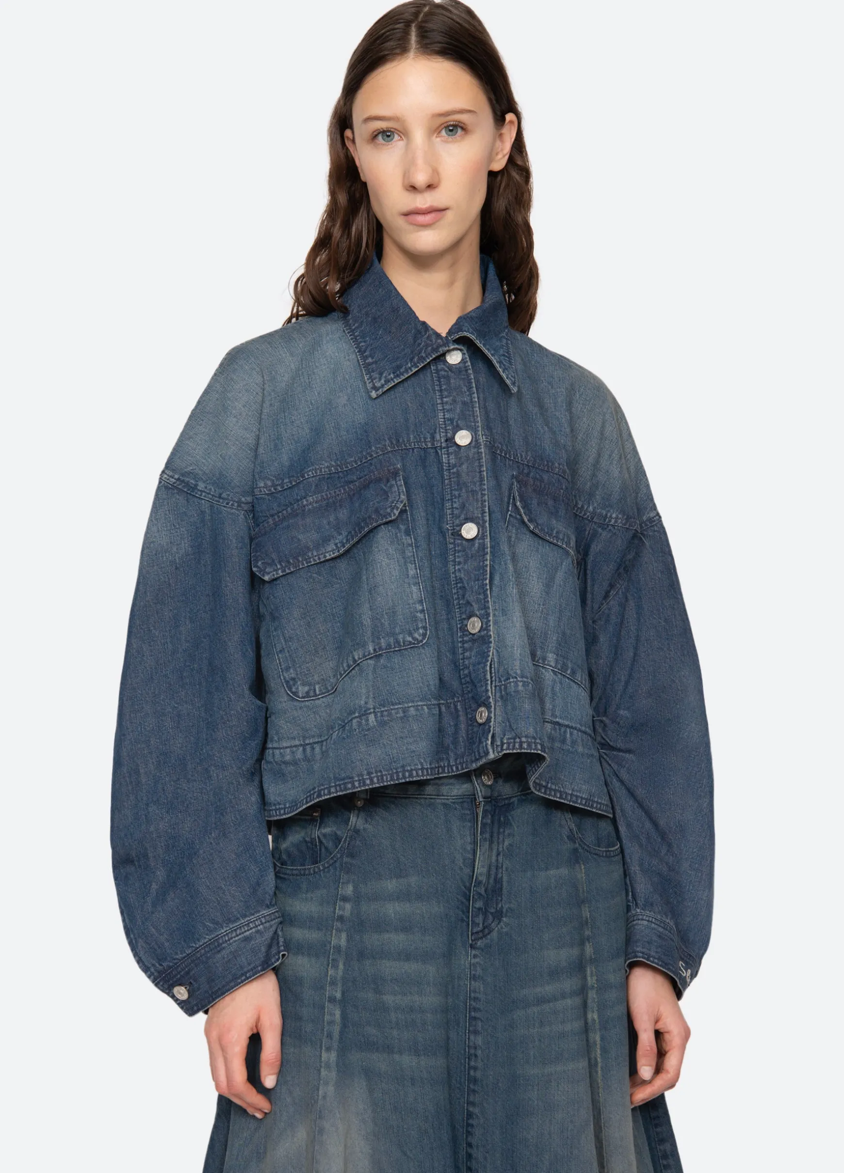 Sea New York Amari Shirt Jacket|Women Outerwear