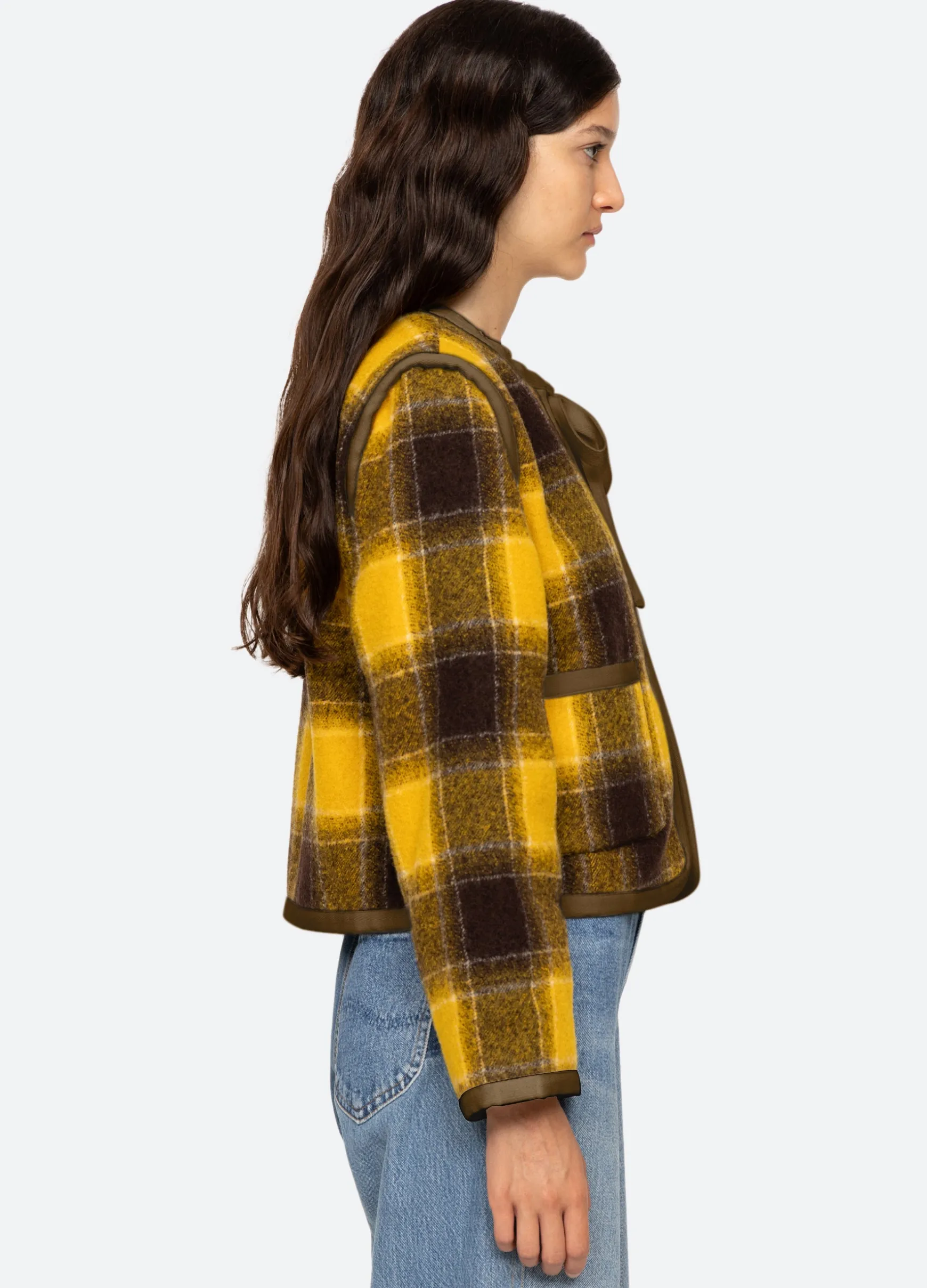 Sea New York Amber Tie Front Jacket|Women Outerwear