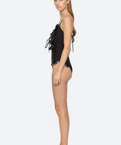 Sea New York Camille Ruffle One Piece|Women Swimwear