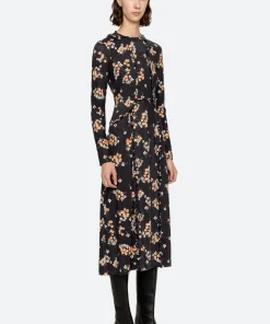 Sea New York Cerise L/S Dress|Women Dresses