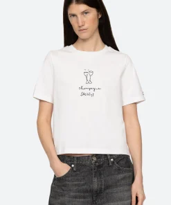 Sea New York Champagne T-Shirt|Women Tops