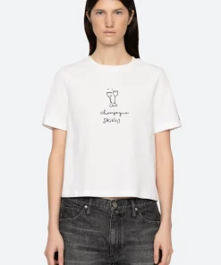 Sea New York Champagne T-Shirt|Women Tops