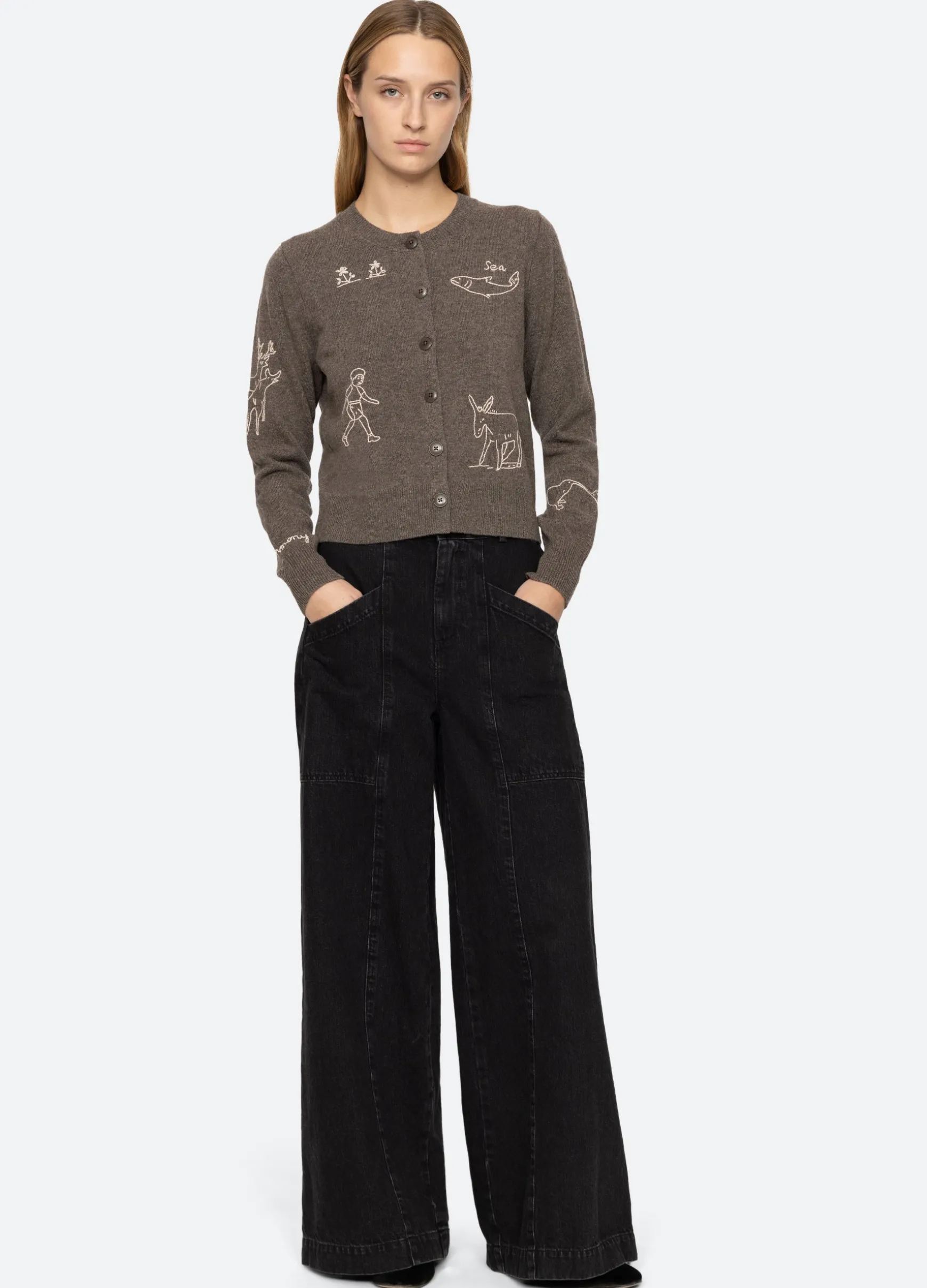 Sea New York Demi Cardigan|Women Sweaters|Tops