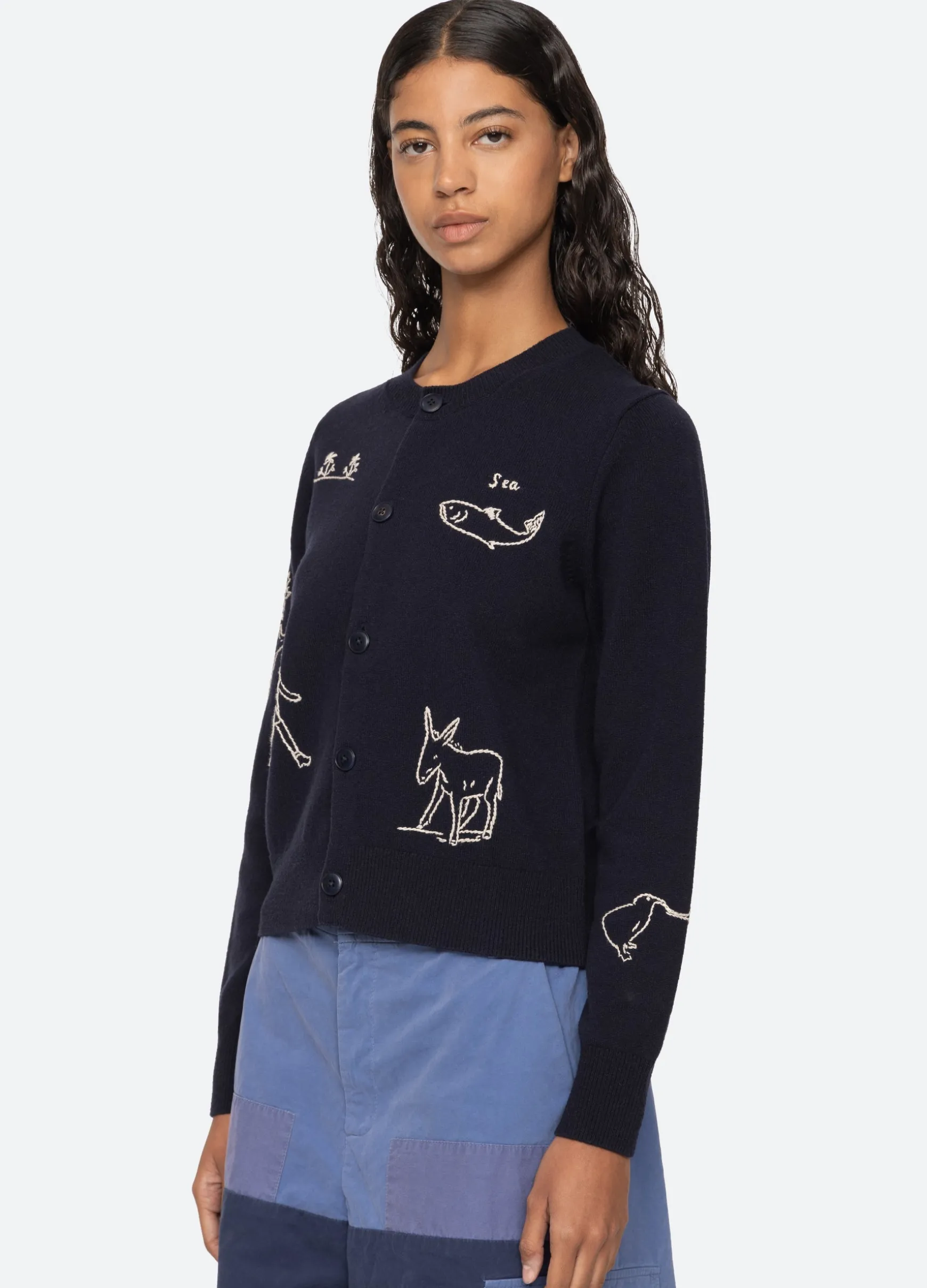Sea New York Demi Cardigan|Women Tops|Sweaters