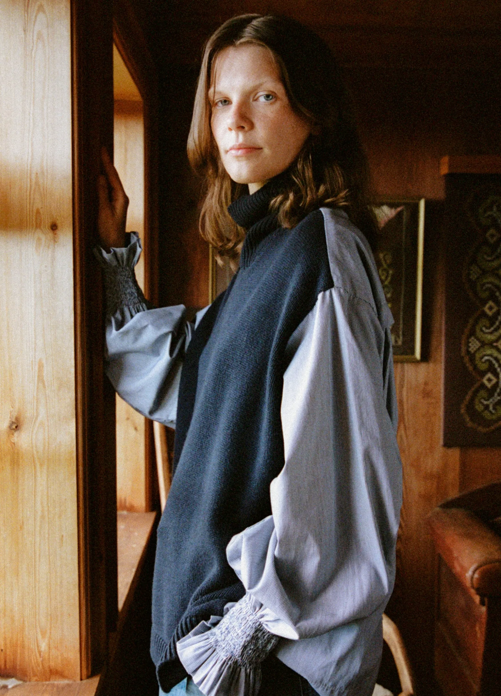 Sea New York Devana Combo Sweater|Women Tops|Sweaters