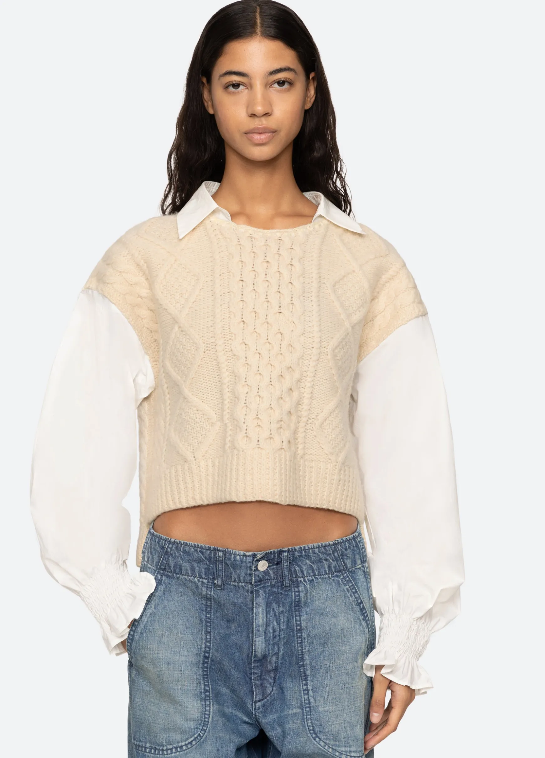 Sea New York Devana L/S Sweater|Women Sweaters|Tops