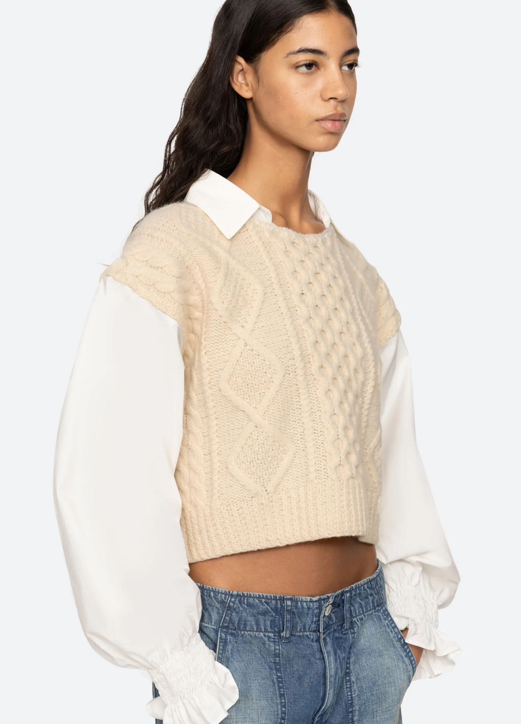 Sea New York Devana L/S Sweater|Women Sweaters|Tops