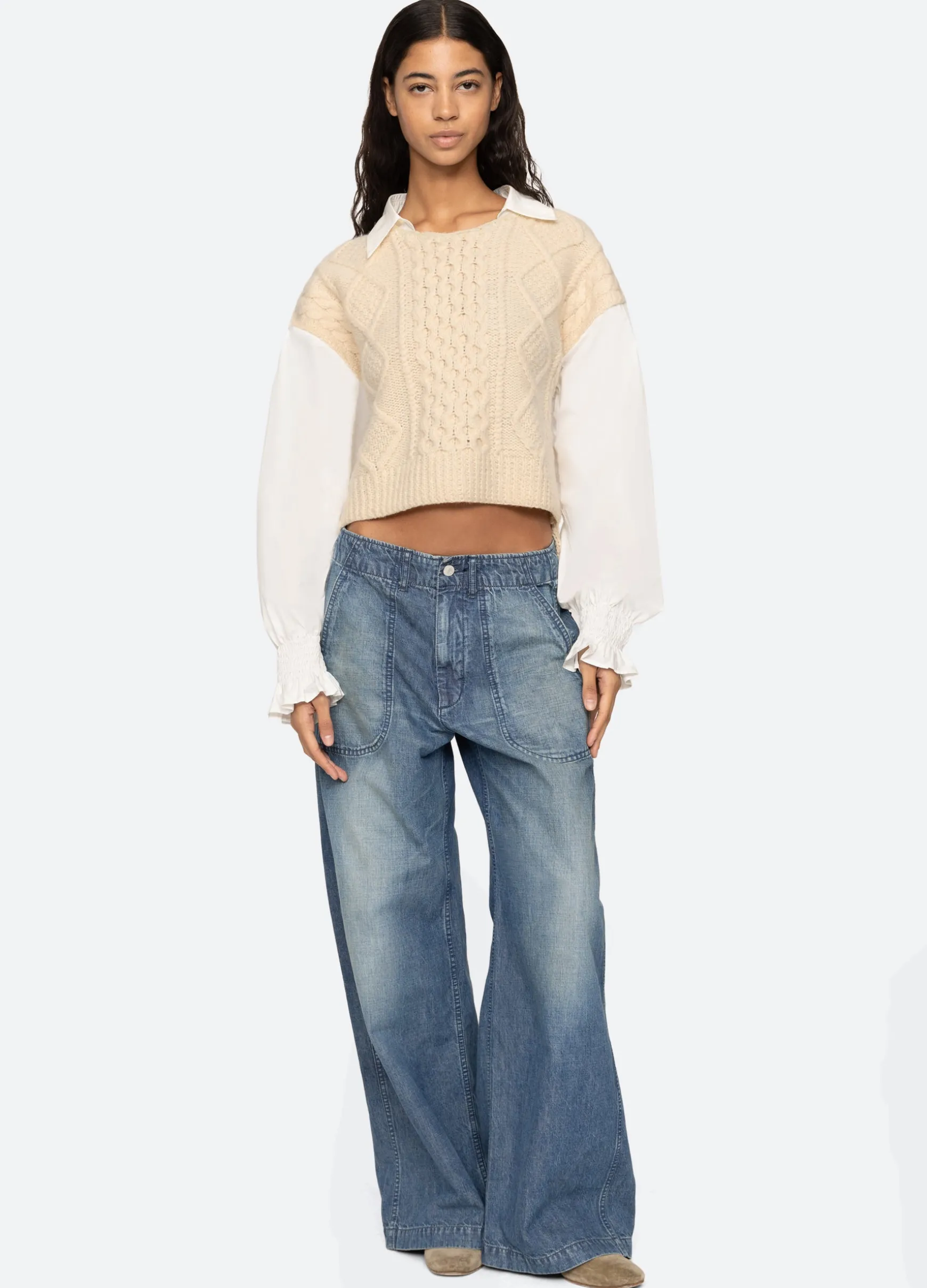Sea New York Devana L/S Sweater|Women Sweaters|Tops