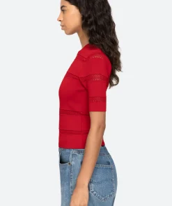 Sea New York Devon S/S Top|Women Sweaters|Tops