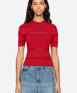Sea New York Devon S/S Top|Women Sweaters|Tops