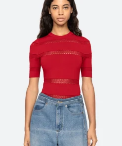 Sea New York Devon S/S Top|Women Sweaters|Tops