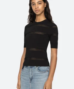 Sea New York Devon S/S Top|Women Sweaters|Tops