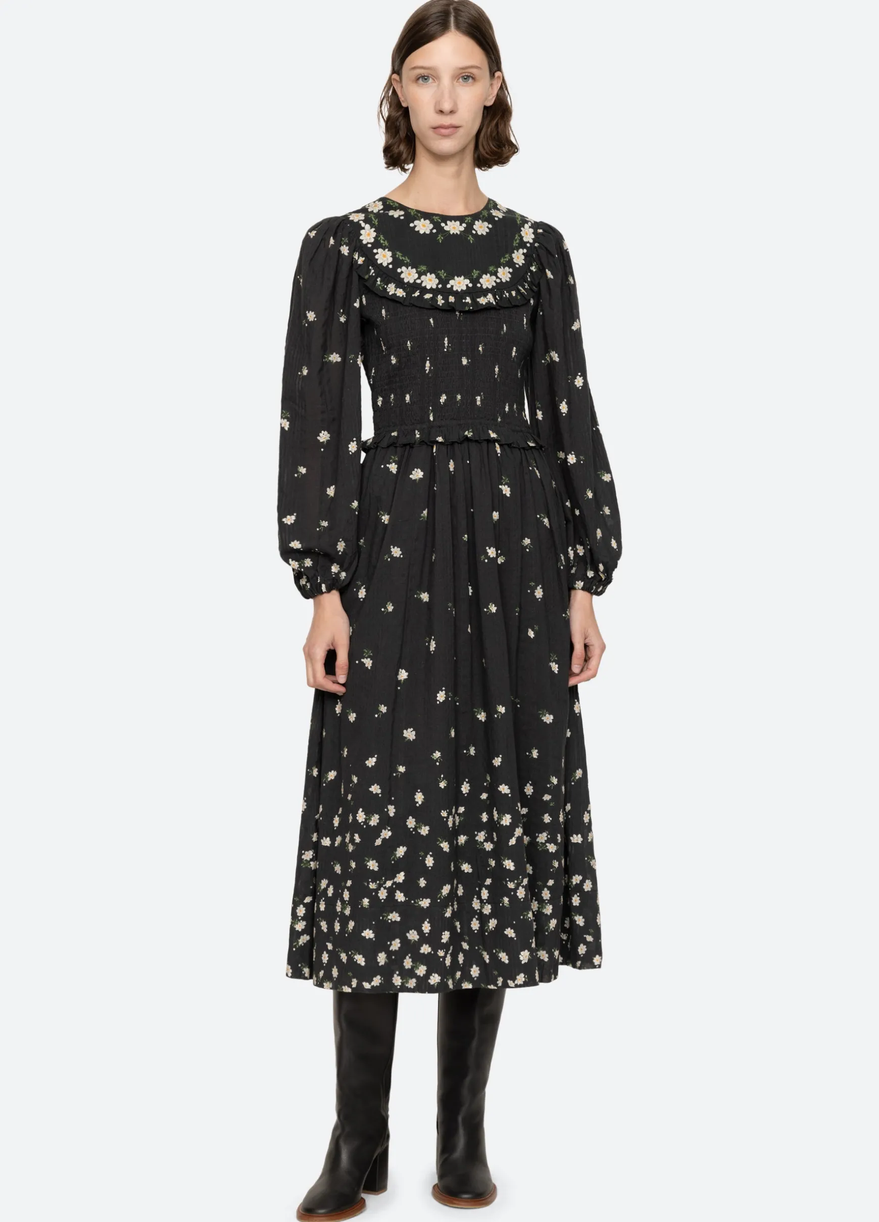 Sea New York Elizabeth L/S Dress|Women Dresses
