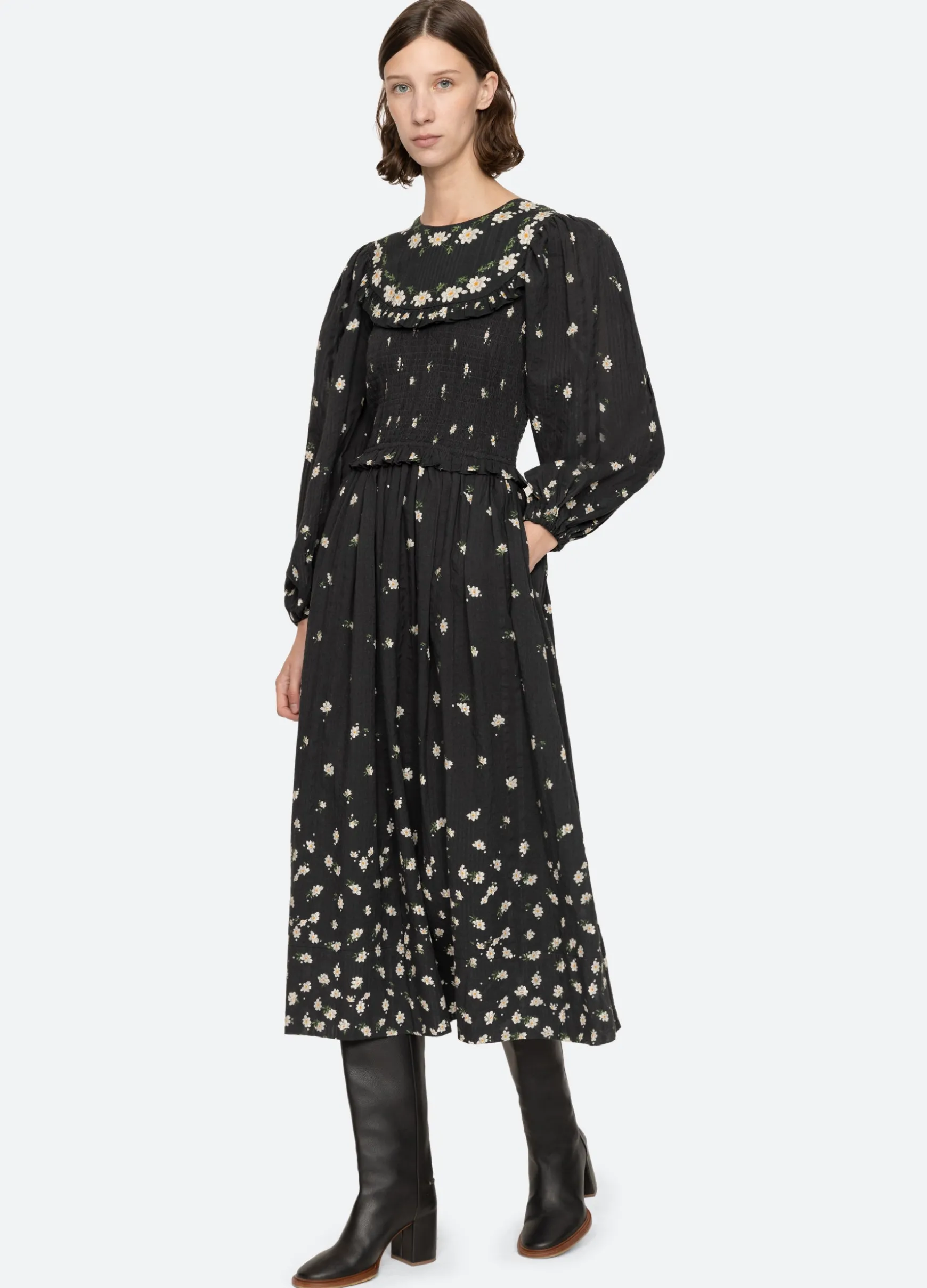 Sea New York Elizabeth L/S Dress|Women Dresses