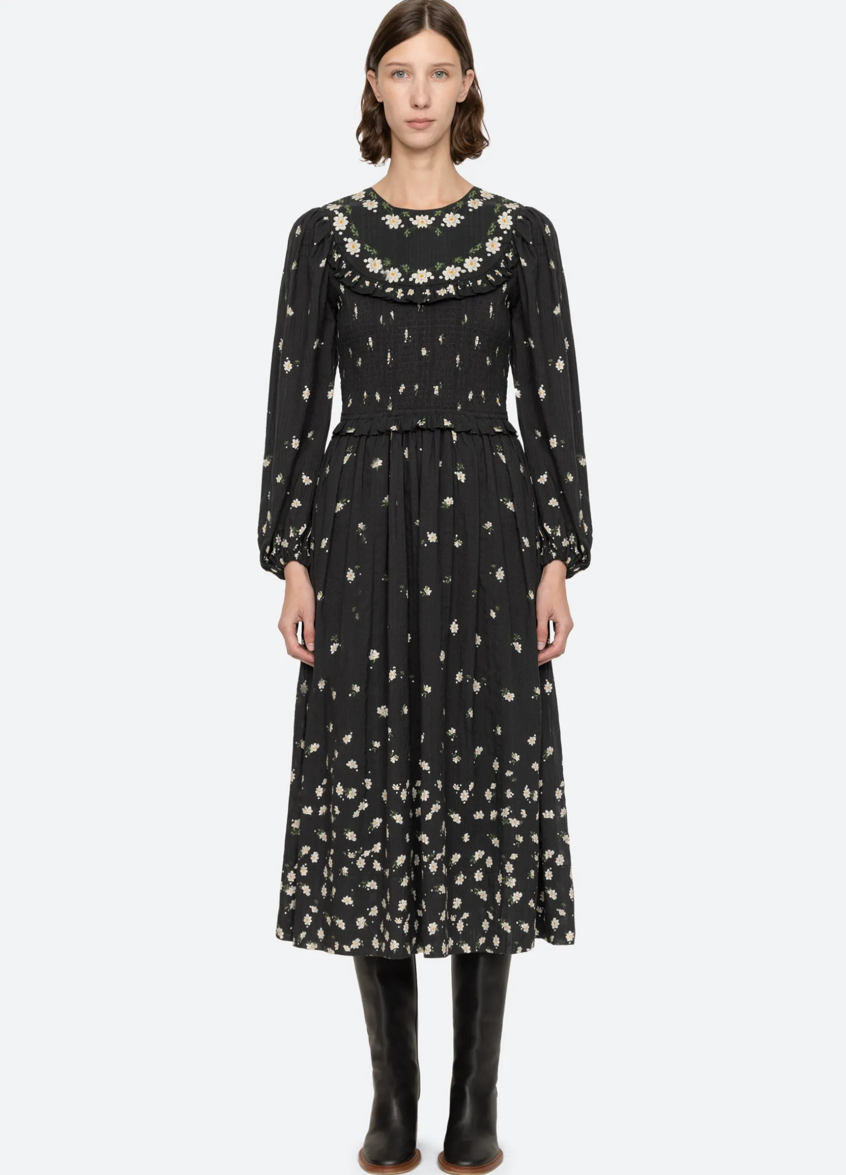 Sea New York Elizabeth L/S Dress|Women Dresses