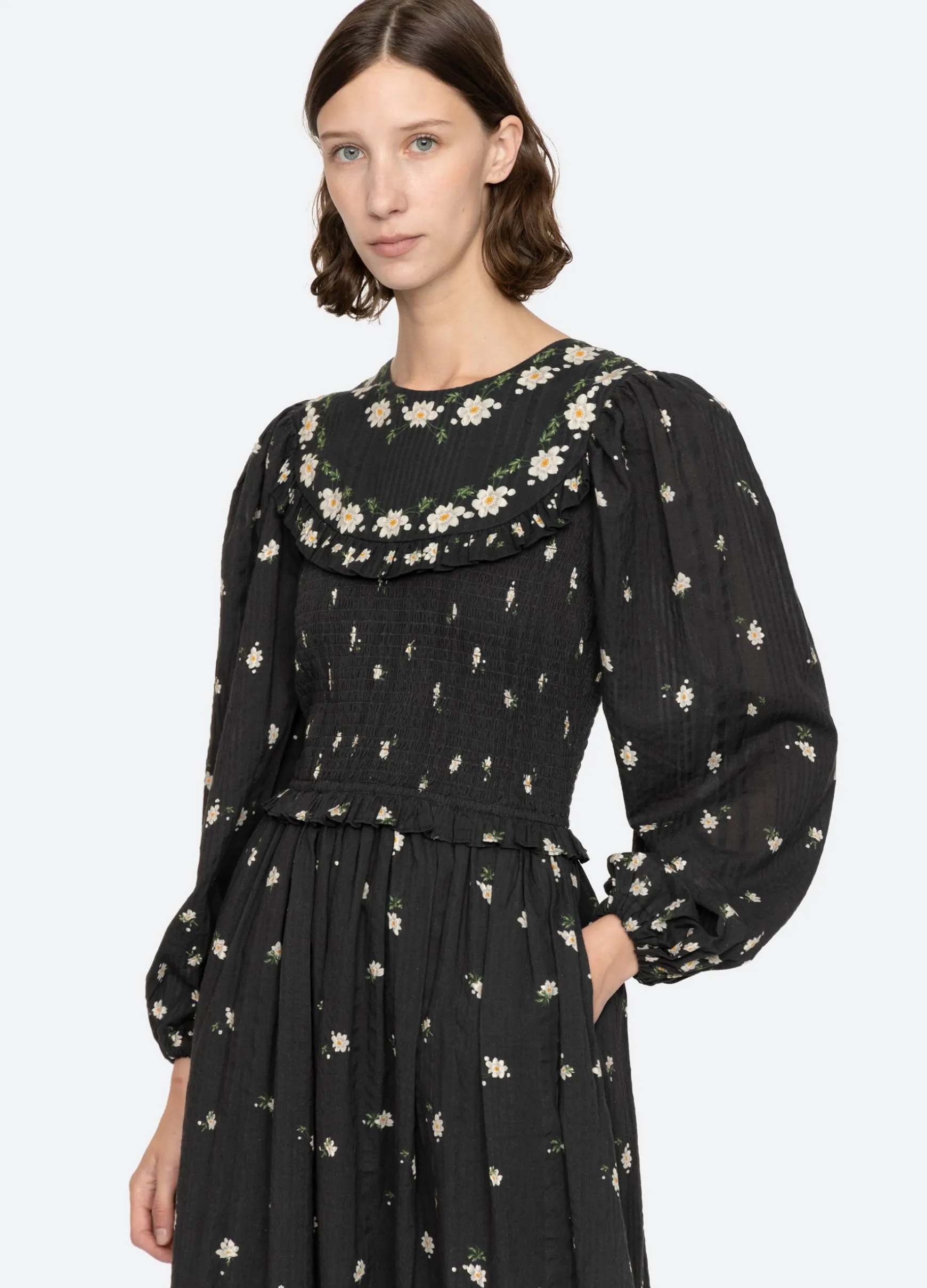 Sea New York Elizabeth L/S Dress|Women Dresses