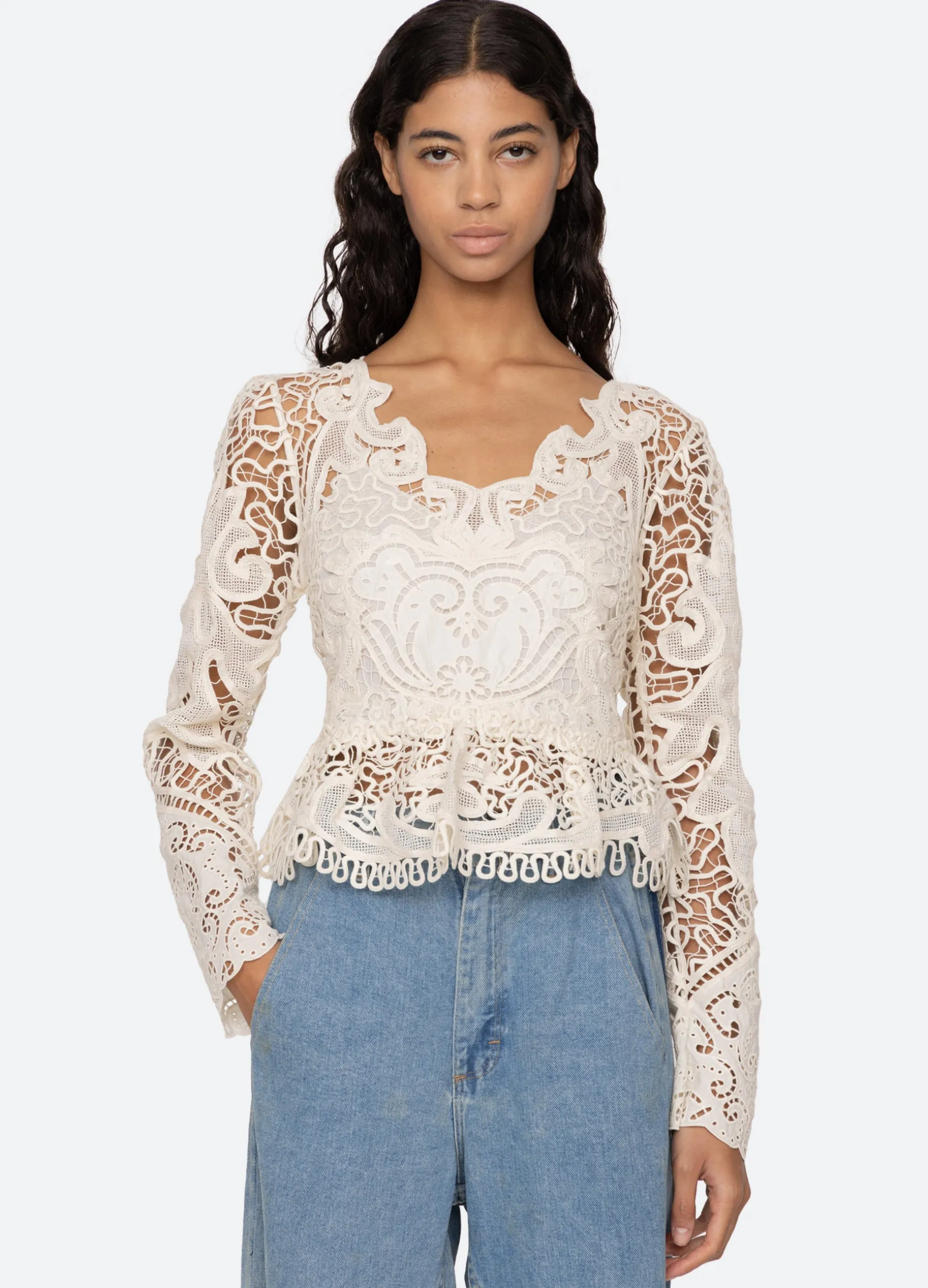 Sea New York Gianna L/S Top|Women Tops