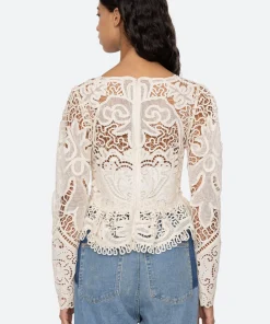 Sea New York Gianna L/S Top|Women Tops