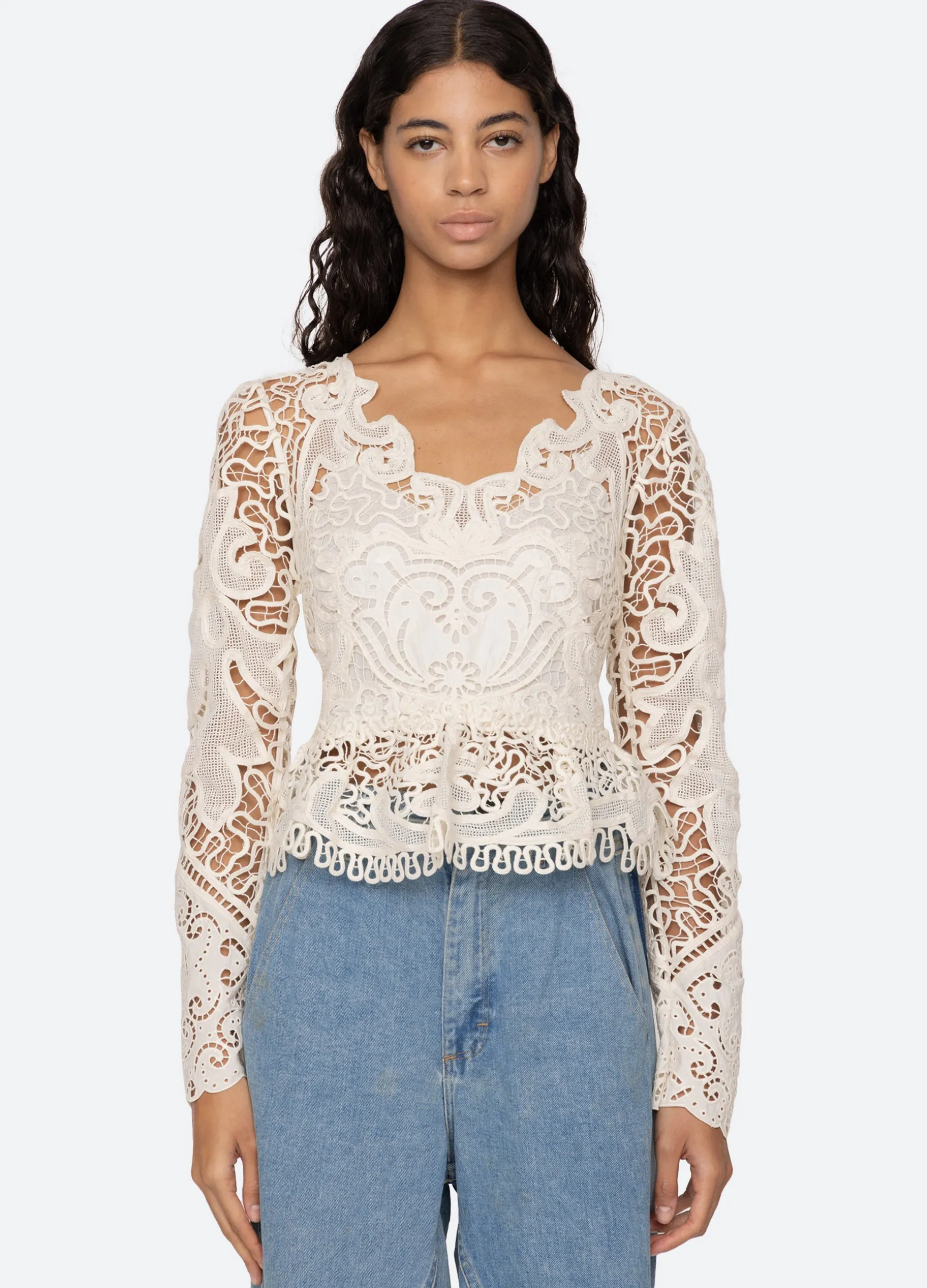 Sea New York Gianna L/S Top|Women Tops