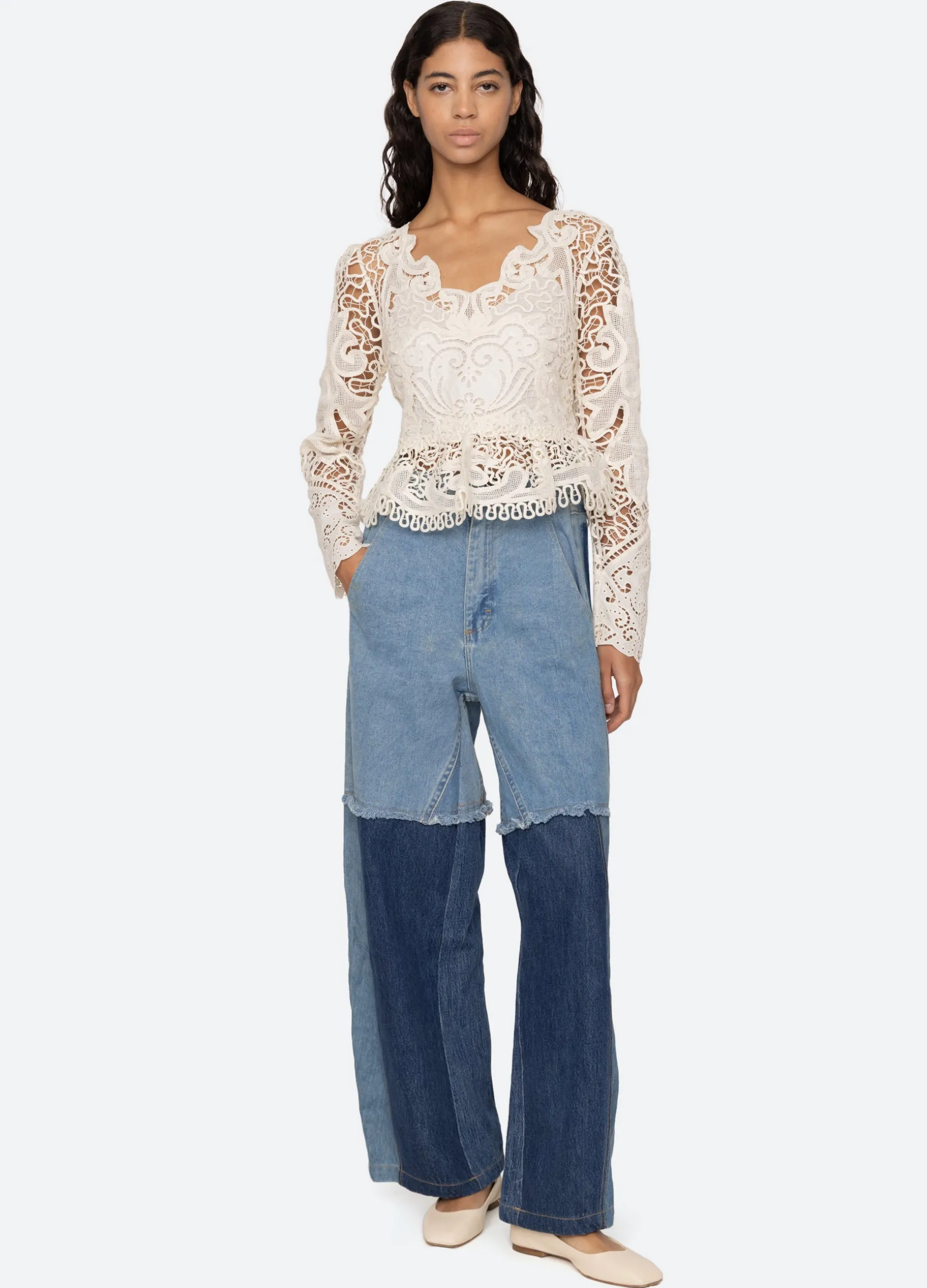 Sea New York Gianna L/S Top|Women Tops