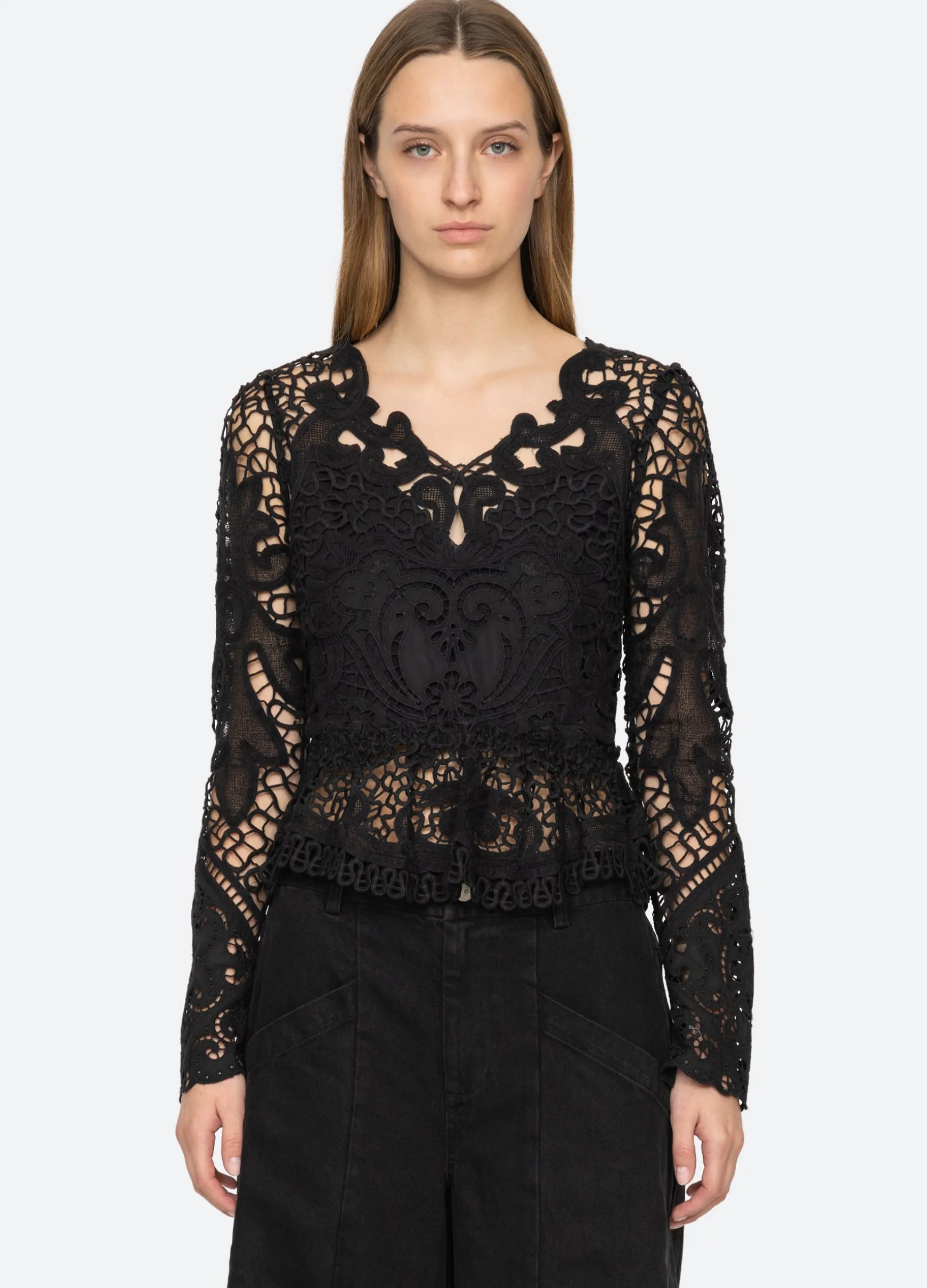 Sea New York Gianna L/S Top|Women Tops