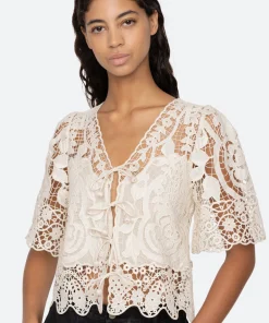 Sea New York Gianna Tie Top|Women Tops