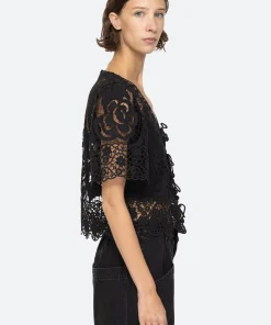 Sea New York Gianna Tie Top|Women Tops