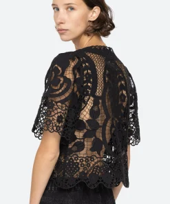 Sea New York Gianna Tie Top|Women Tops