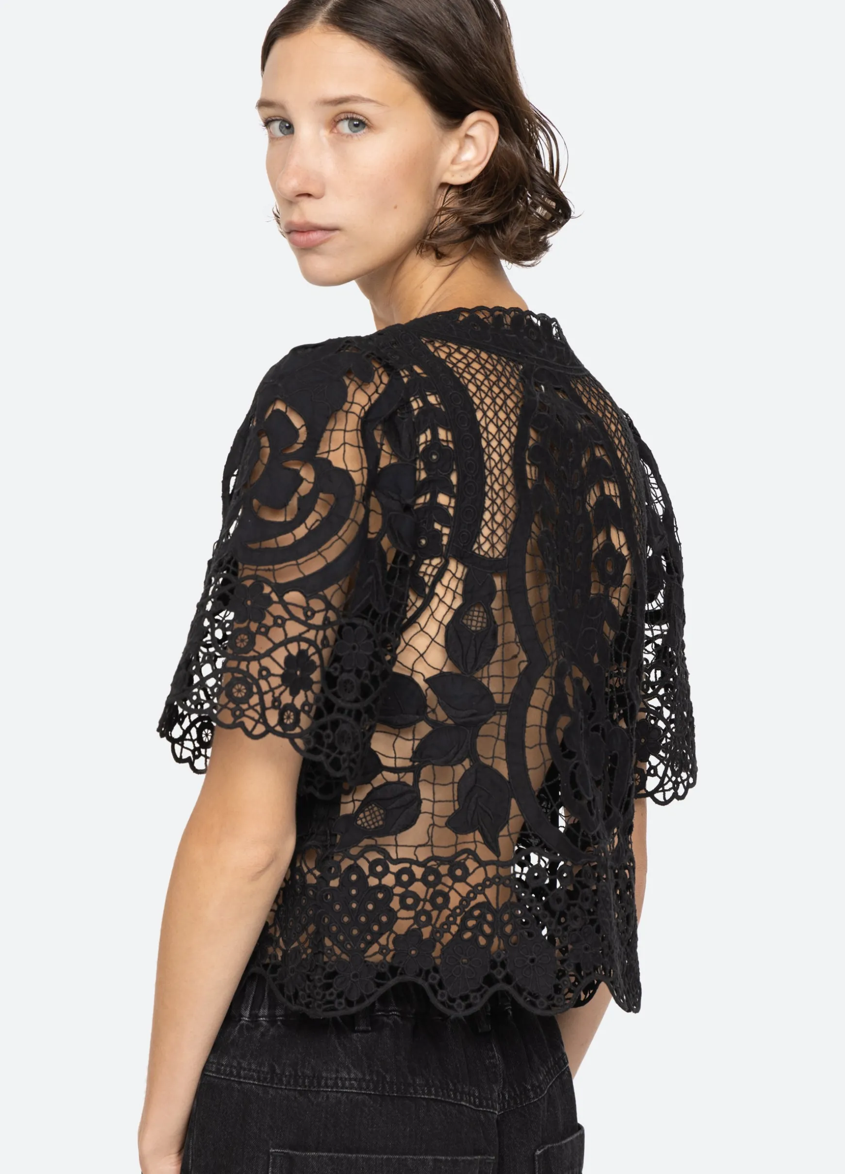 Sea New York Gianna Tie Top|Women Tops