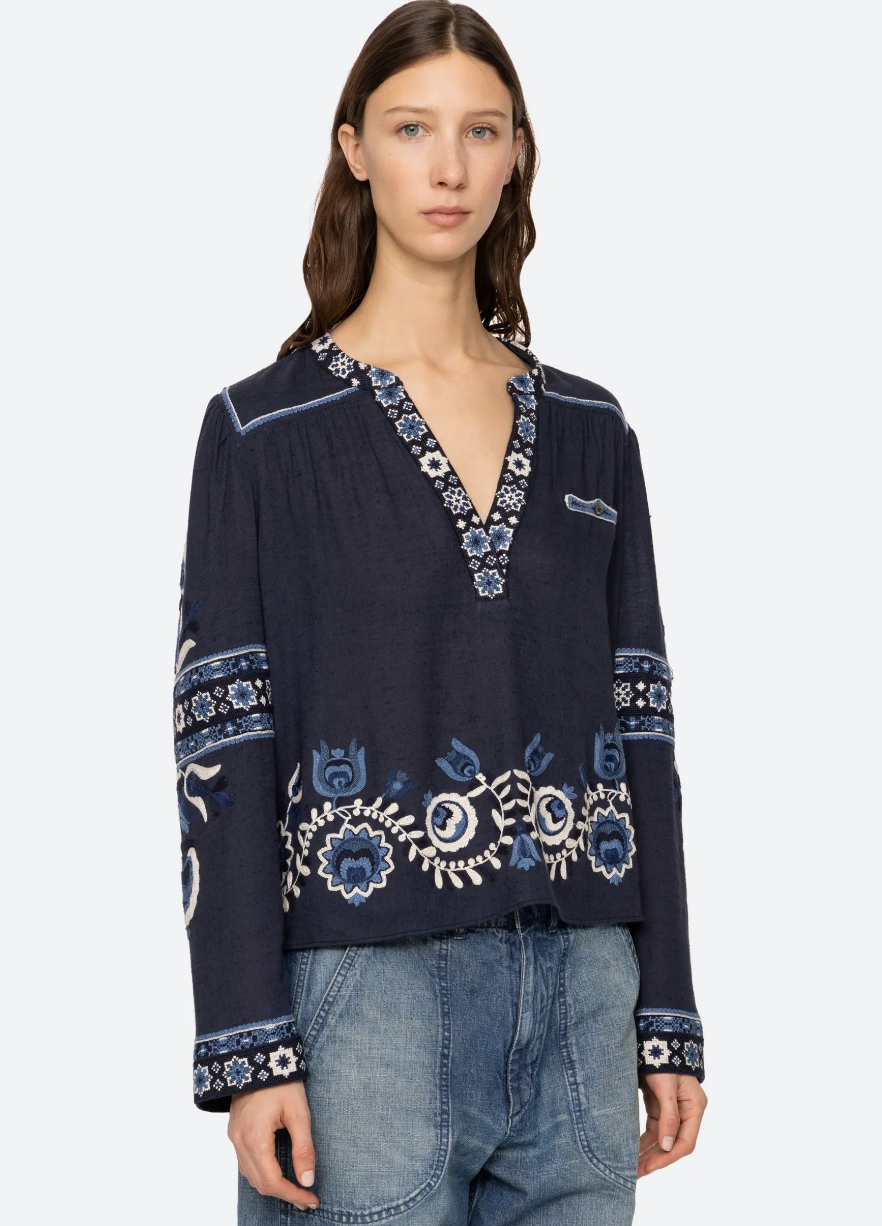 Sea New York Inga L/S Top|Women Tops