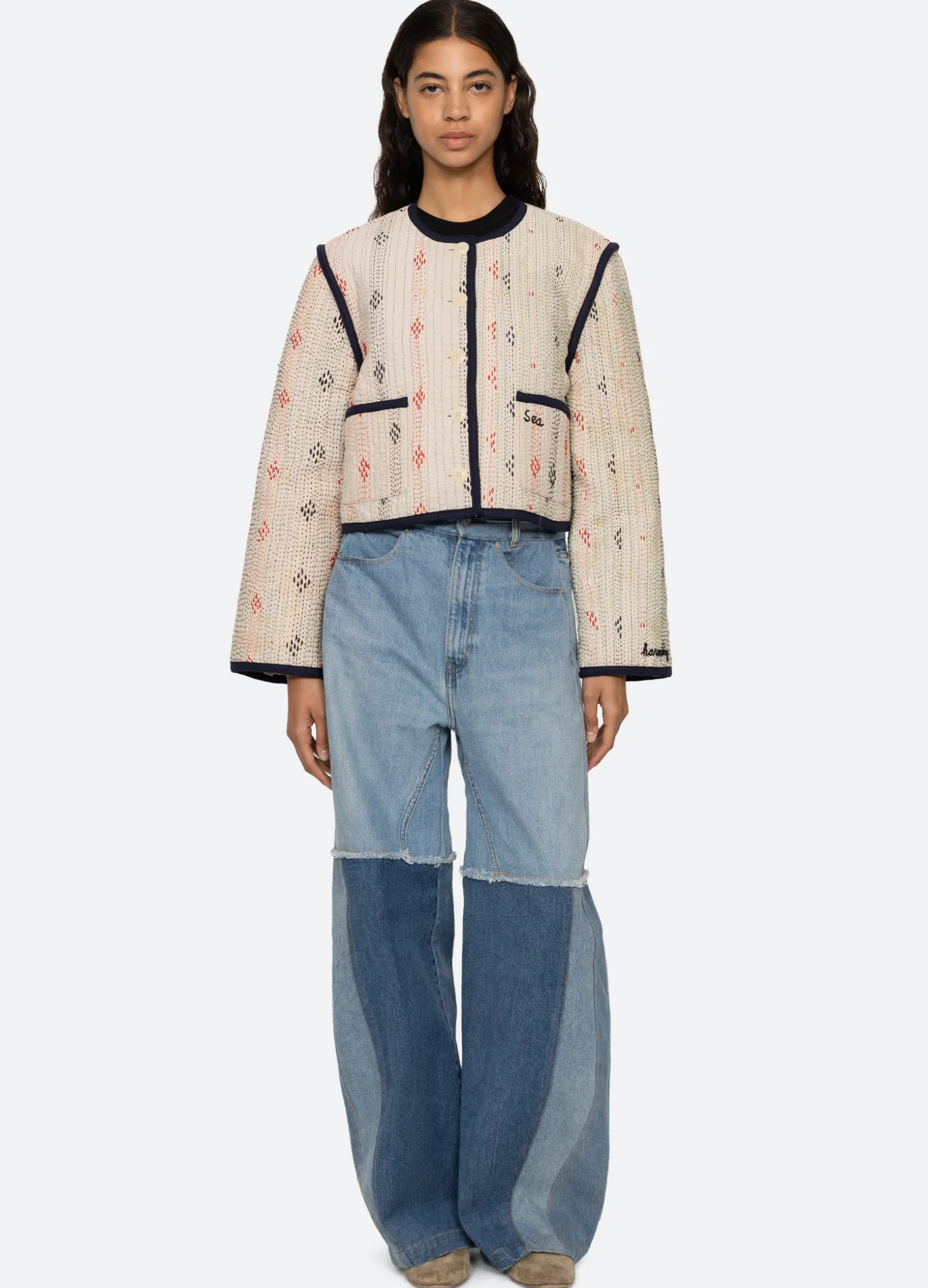 Sea New York Kantha Jacket|Women Outerwear