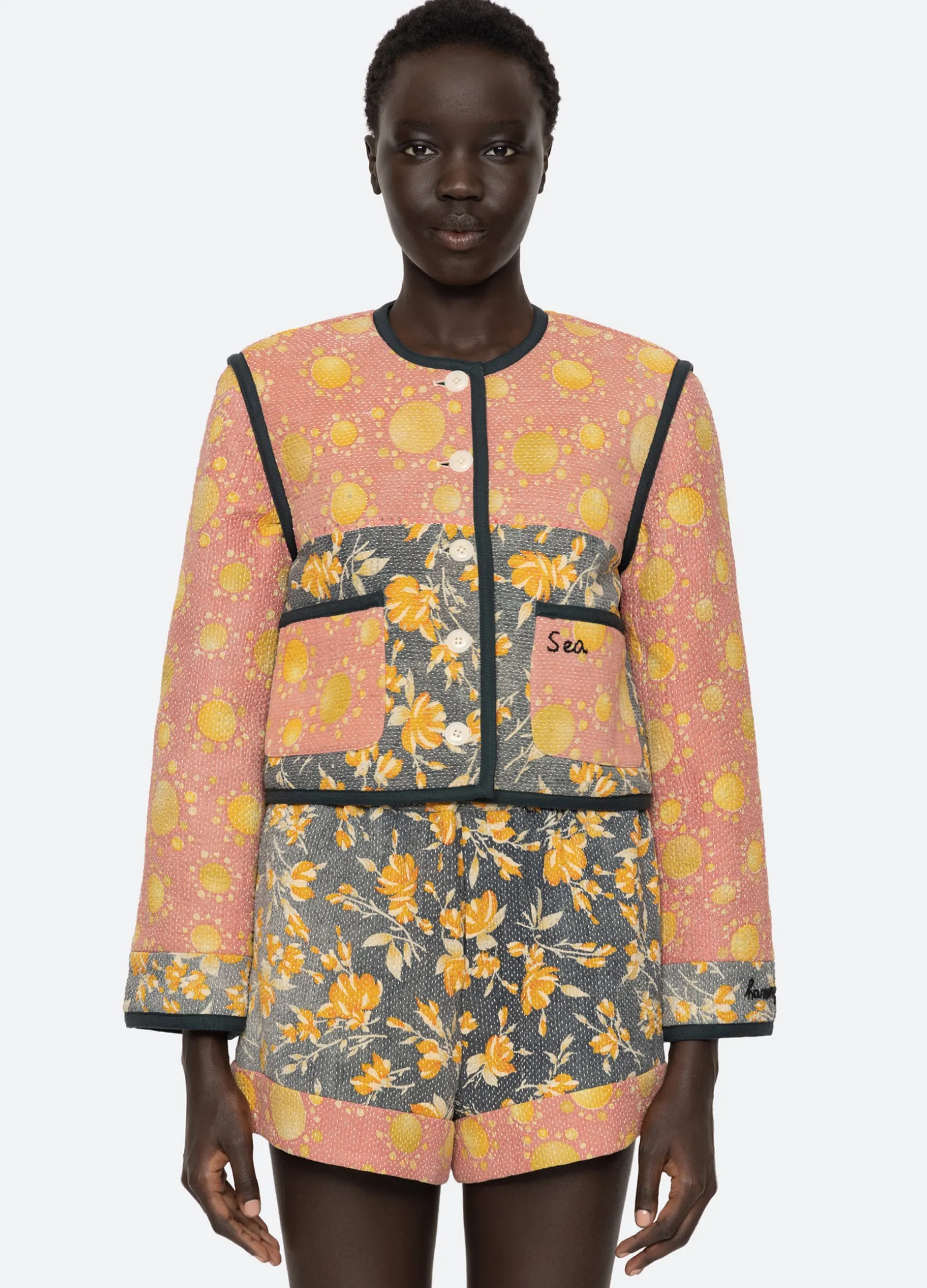 Sea New York Kantha Jacket|Women Outerwear