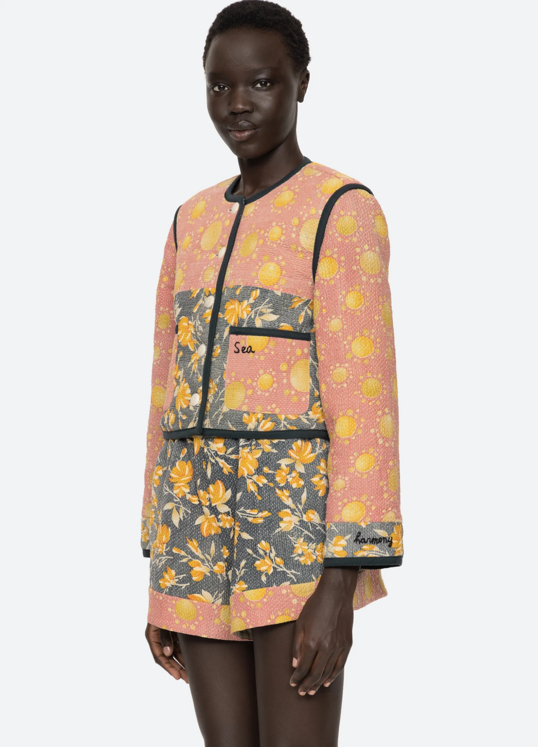 Sea New York Kantha Jacket|Women Outerwear