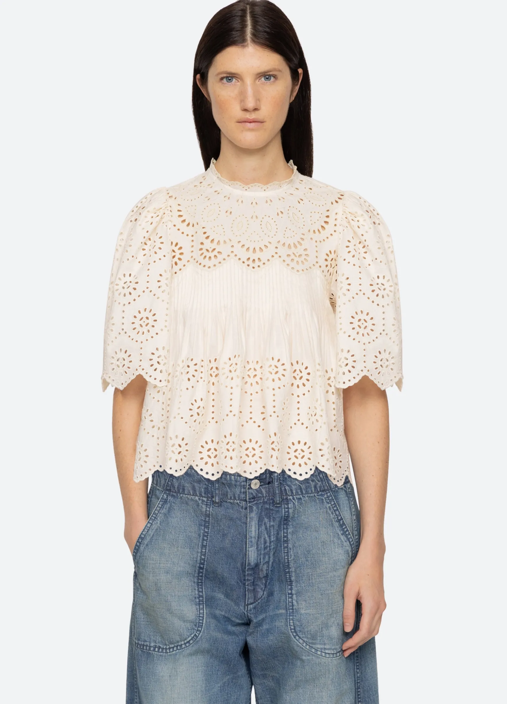 Sea New York Lainey S/S Top|Women Tops
