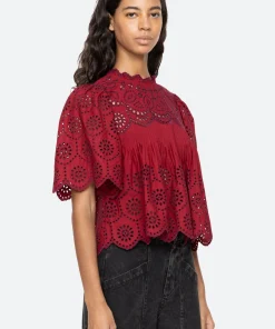 Sea New York Lainey S/S Top|Women Tops