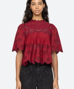 Sea New York Lainey S/S Top|Women Tops