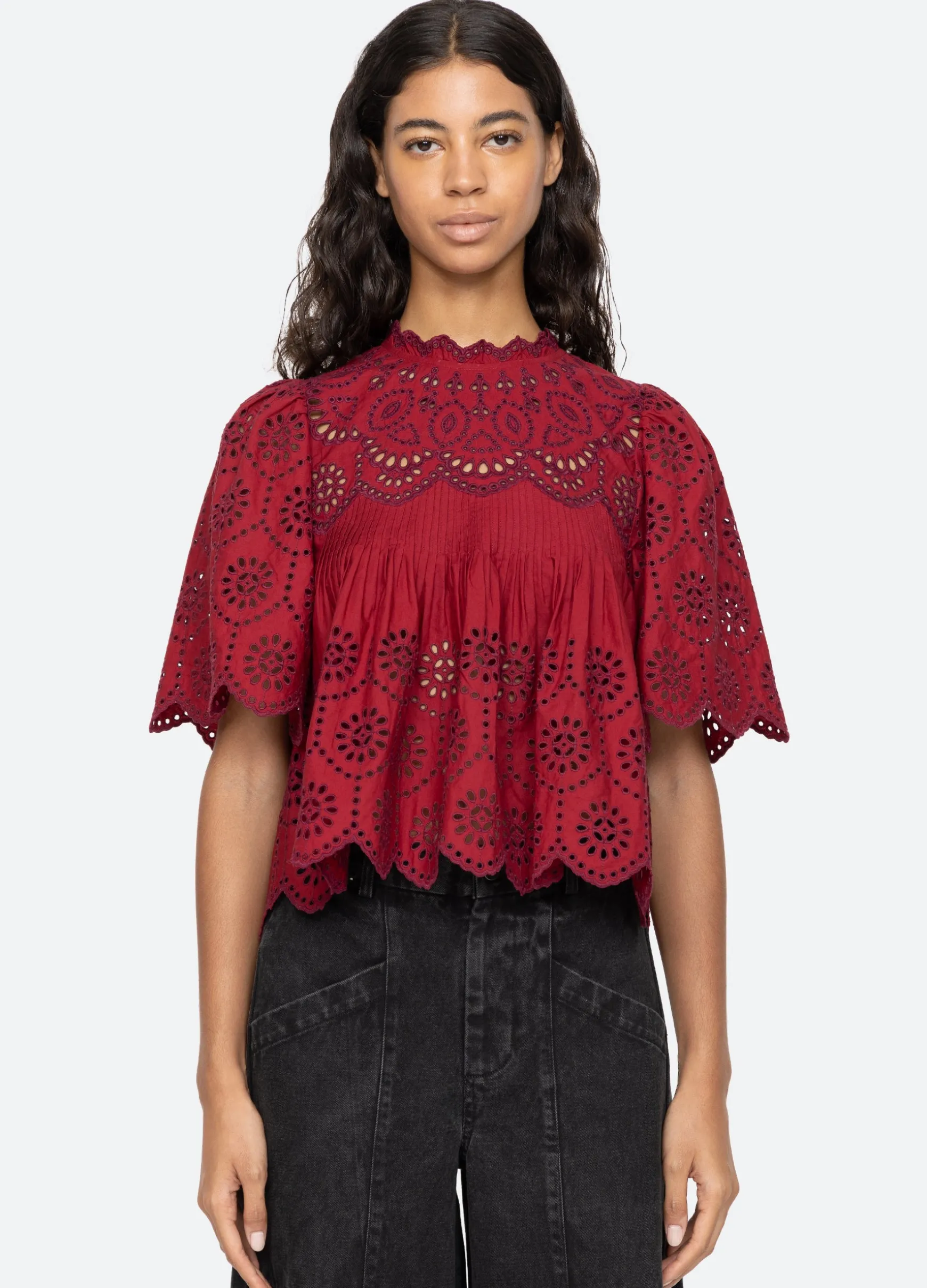 Sea New York Lainey S/S Top|Women Tops