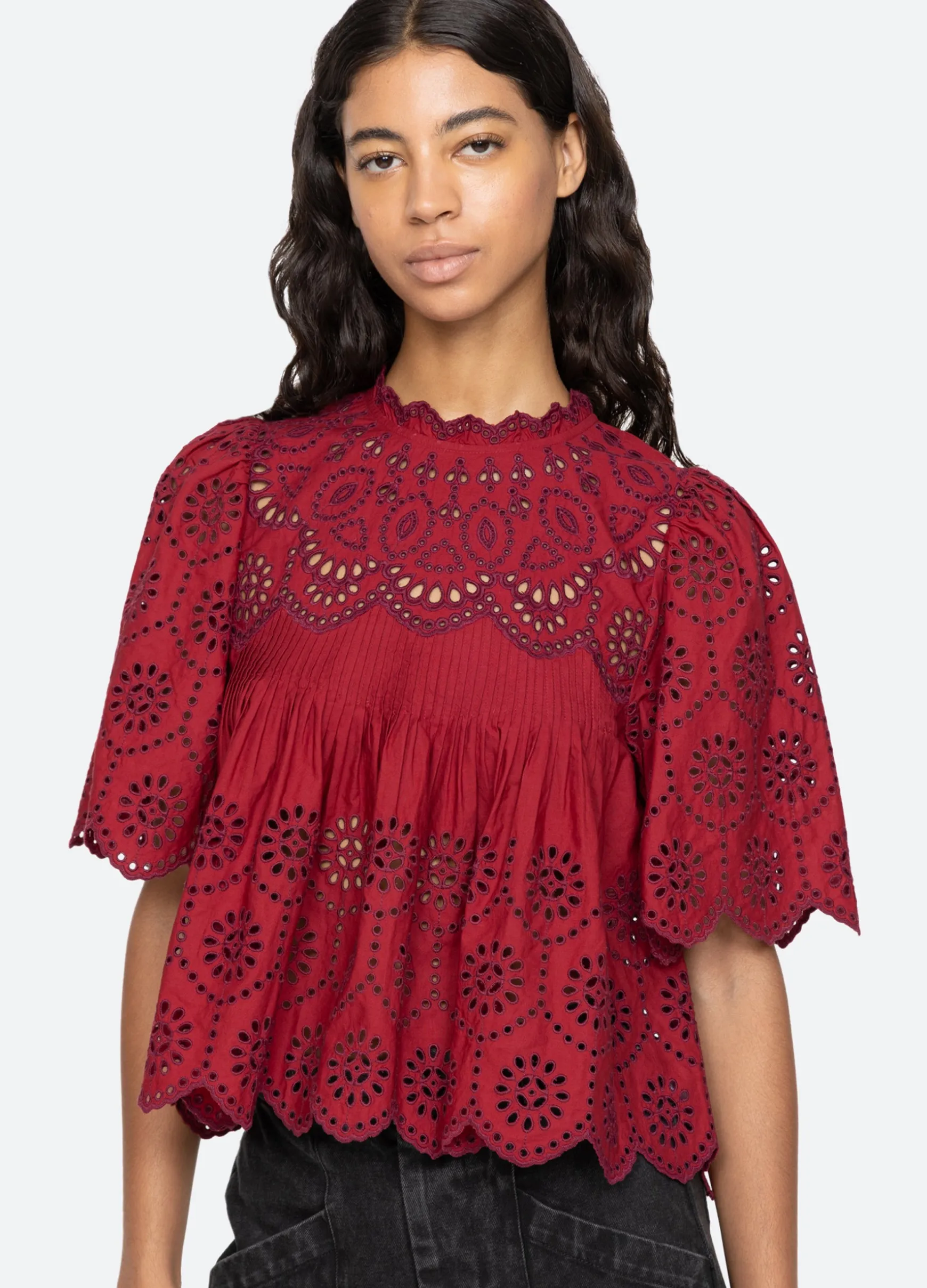 Sea New York Lainey S/S Top|Women Tops