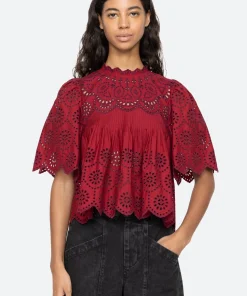 Sea New York Lainey S/S Top|Women Tops