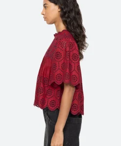 Sea New York Lainey S/S Top|Women Tops