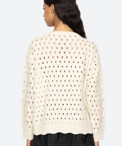 Sea New York Leia L/S Cardigan|Women Sweaters|Tops