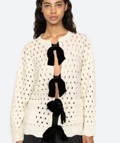 Sea New York Leia L/S Cardigan|Women Sweaters|Tops