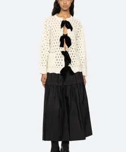 Sea New York Leia L/S Cardigan|Women Sweaters|Tops