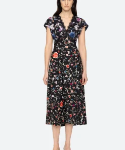 Sea New York Priscilla V-Neck Dress|Women Dresses